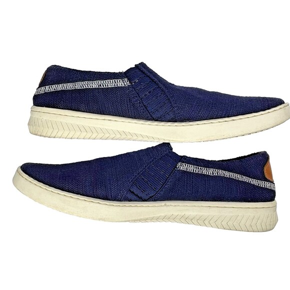 Bare Traps Yadier Navy Blue Slip On Comfort Sneakers Shoes Casual Textile 8 - Picture 4 of 13